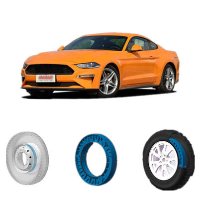 حماية الإطارات المسطحة تشغيل عصابات أمان مسطحة لفورد موستانج 235 / 55R17215 / 65R17