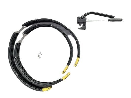 العصابات المسطحة للسلامة في حالات الطوارئ المقاومة للرصاص لعجلة سيارات الركاب