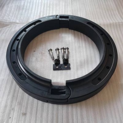 CL الدرجة العسكرية الأسود / الأبيض الركض الإطارات المسطحة إدراجات البوليمر المعتمد CE 285/60R18 - 295/80R22.5