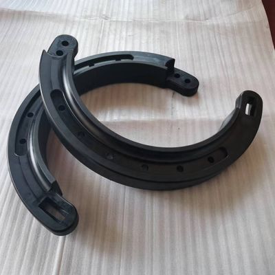 CL الدرجة العسكرية الأسود / الأبيض الركض الإطارات المسطحة إدراجات البوليمر المعتمد CE 285/60R18 - 295/80R22.5