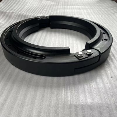 حجم مخصص تشغيل عجلات مسطحة مع مواد البوليمر الهندسة العسكرية الدرجة